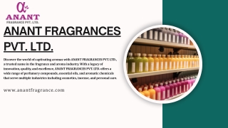 Anantfragrance.com