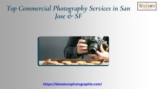 Top Commercial Photography Services in San Jose & SF