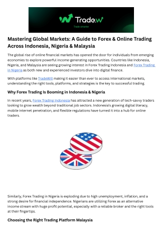Trading Platform Malaysia