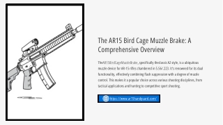 The-AR15-Bird-Cage-Muzzle-Brake-A-Comprehensive-Overview