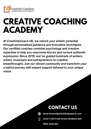 creative coaching academy