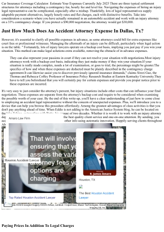 Just How Much Are Accident Lawyer Charges?