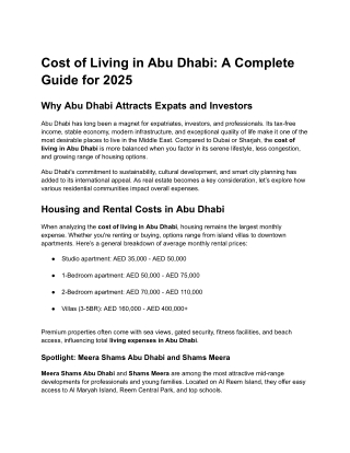 Cost of Living in Abu Dhabi_ A Complete Guide for 2025