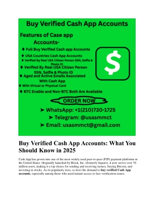 Buy Verified Cash App Accounts