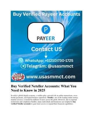 Buy Verified Neteller Accounts