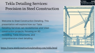 Tekla Detailing Services