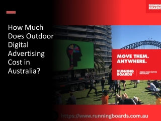 How Much Does Outdoor Digital Advertising Cost in Australia? A Simple Pricing Gu