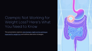 Ozempic Not Working for Weight Loss? Here's What You Need to Know