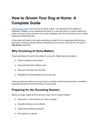 How to Groom Your Dog at Home_ A Complete Guide (1)