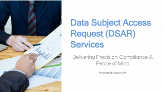 Data Subject Access Request - Aeren LPO