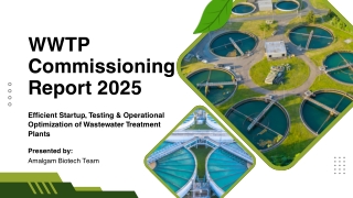 WWTP Commissioning Report 2025