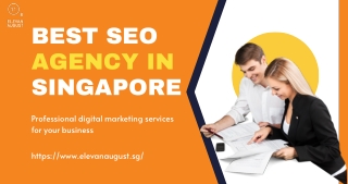 The Best SEO Agency in Singapore - Elevan August Media Shows, Doesn't Just Tell