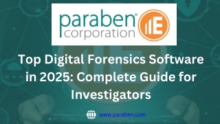 Top Digital Forensics Software in 2025 Complete Guide for Investigators