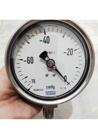 Đồng hồ đo áp suất âm