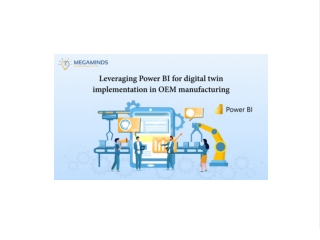 Leveraging Power BI for digital twin implementation in OEM manufacturing