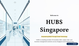 Smart Retail Solutions by HUBS Singapore