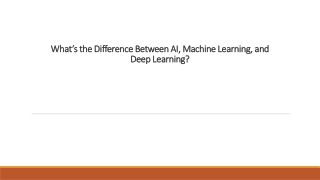 What’s the Difference Between AI, Machine Learning