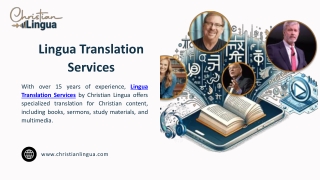 Lingua Translation Services
