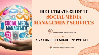 The Ultimate Guide to Social Media Management Services