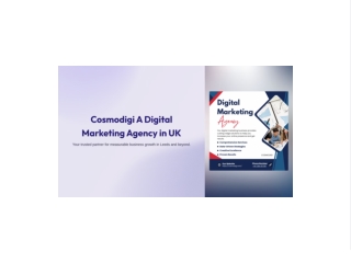Cosmodigi Digital Marketing Agency in uk