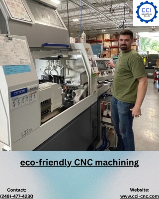 Eco-Friendly CNC Machining Services Sustainable Precision