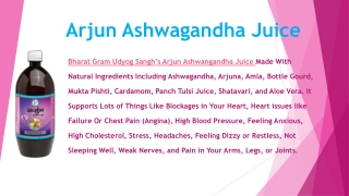 Arjun Ashwagandha
