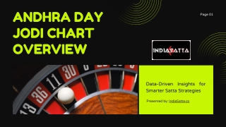 Andhra Day Jodi Chart Overview | Daily Satta Matka Jodi Results