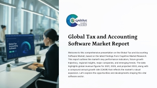 Tax and Accounting Software Market