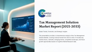 Tax Management Solution Market