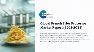 French Fries Processor Market