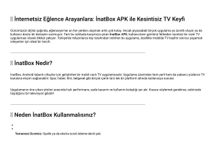 İnat box son sürüm