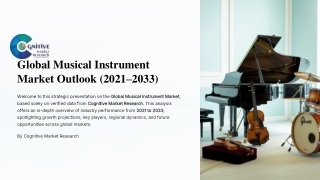 Global Musical Instrument Market Report 2025 and its Size, Share and Trends