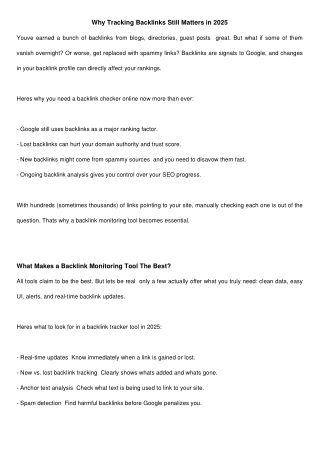 SeoBix Review: Best Tool to Track Gained and Lost Backlinks in 2025