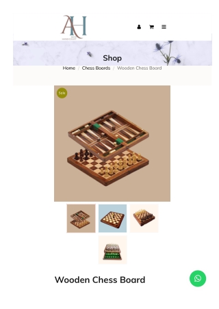 Wooden Chess Board Supplier