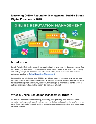 Mastering Online Reputation Management_ Build a Strong Digital Presence in 2025