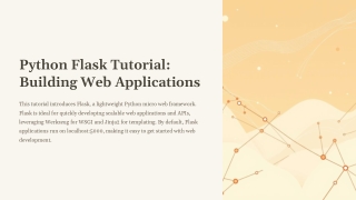 Python-Flask-Tutorial-Building-Web-Applications