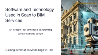Software and Technology Used in Scan to BIM Services