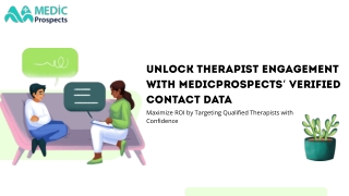 Connect with Mental Health Experts | Verified Therapist Email List