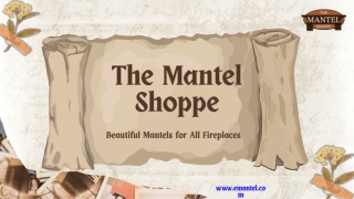 Stylish Light Wood Mantel for Any Fireplace Design