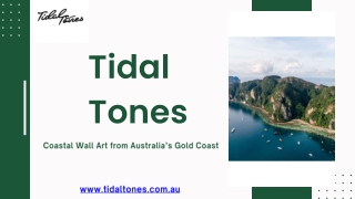 Tidal Tones: Coastal Wall Art from Australia’s Gold Coast