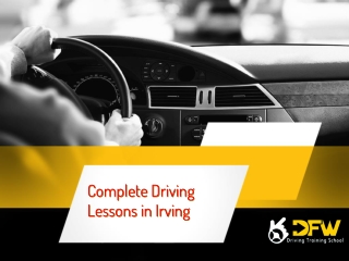 Complete Driving Lessons in Irving
