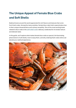 Chesapeake Crab Connection Inc