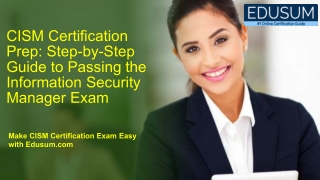 CISM Certification Prep