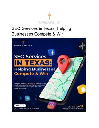 SEO Services in Texas_ Helping Businesses Compete & Win