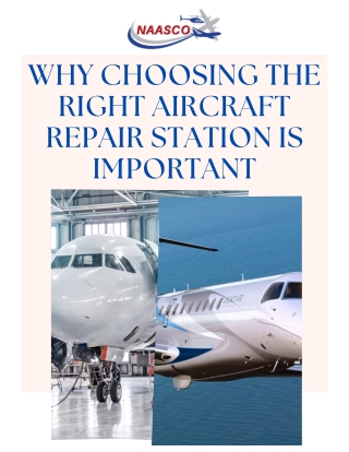 NAASCO – Trusted FAA-Certified Aircraft Repair Station