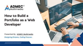 How to Build a Portfolio as a Web Developer