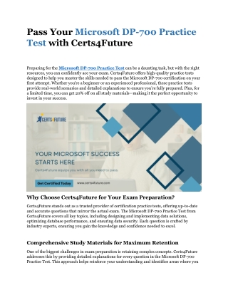 Microsoft DP-700 Practice Test