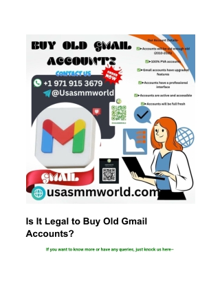 Is It Legal to Buy Old Gmail Accounts_