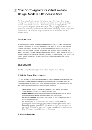 Your Go-To Agency for Virtual Website Design_ Modern & Responsive Sites