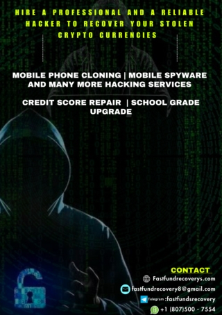 COMMENT ON I NEED A HACKER TO RECOVER STOLEN BITCOIN. HIRE FASTFUND RECOVERY.